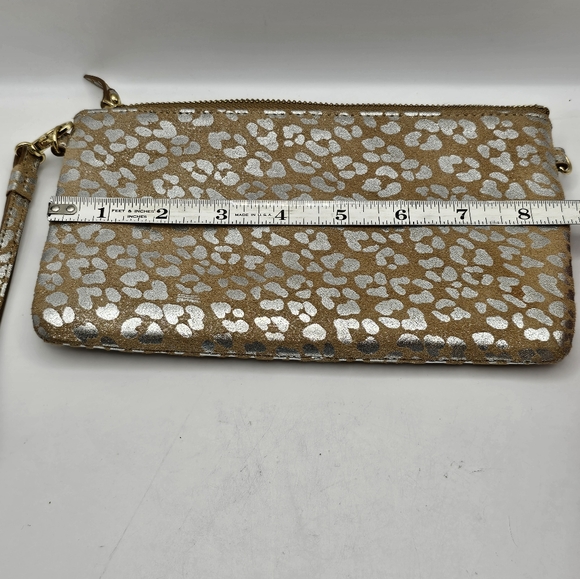 Lodis Leather Cheetah Print Wallet - Picture 8 of 12